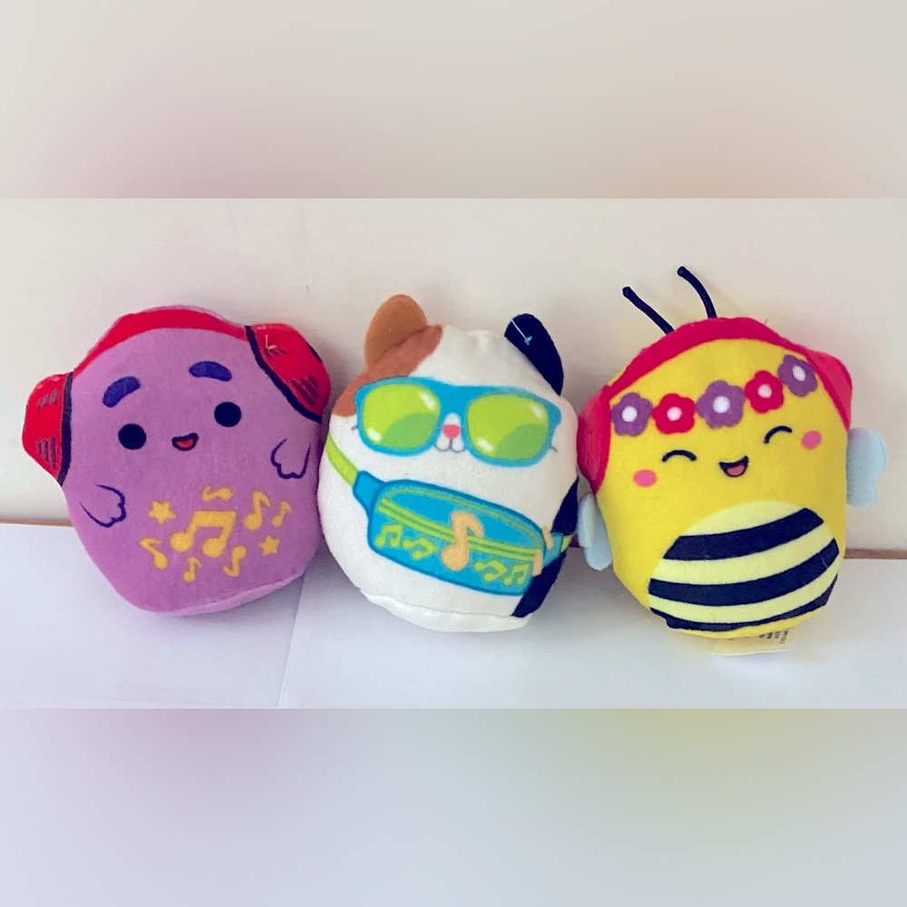 McDonald’s Squishmallows set of 3 - Grimace, Cam & Sunny